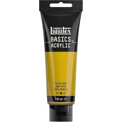 Basics Acrylic 118ml Jaune Oxyde