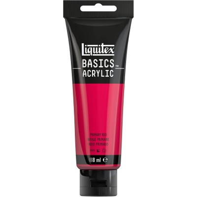 Basics Acrylic 118ml Rouge Primaire