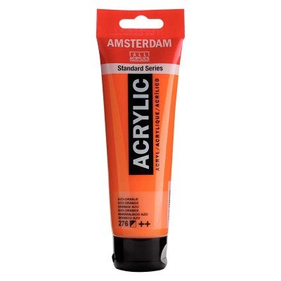 Acrylique Amsterdam 120 ml - Orange Azo