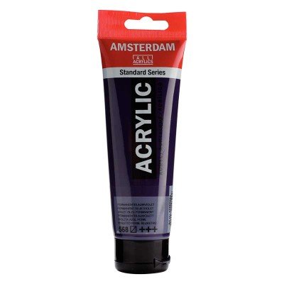 Acrylique Amsterdam 120 ml - Violet Bleu Permanent