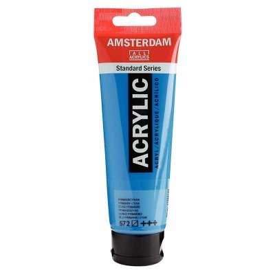 Acrylique Amsterdam 120 ml - Cyan Primaire