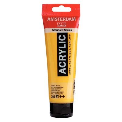 Acrylique Amsterdam 120 ml - Jaune Azo Moyen