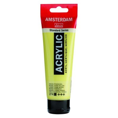 Acrylique Amsterdam 120 ml - Jaune Titane Nickel