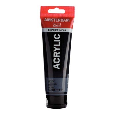 Acrylique Amsterdam 120 ml - Noir De Bougie