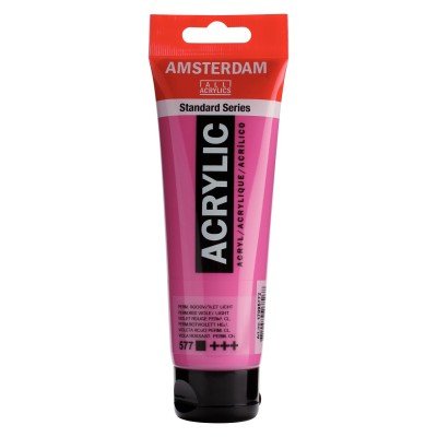 Acrylique Amsterdam 120 ml - Violet Rouge Permanent Clair