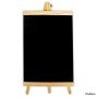 Tableaux noir +support en bois 25 x 48 cm