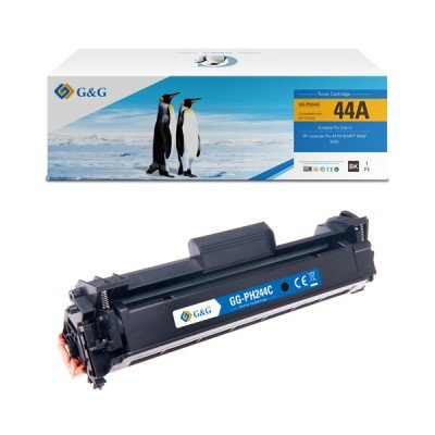 Toner compatible G&G avec HP CF244A, NT-CH244C, HP 44A, noir, 1000p