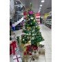 Sapin de noël vert 180cm + Lot de décoration GRATUIT