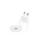 CHARGEUR SECTEUR RAPIDE USB-C 20W PD BLANC