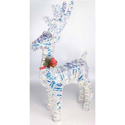 Gazelle de noël lumineuse 70cm