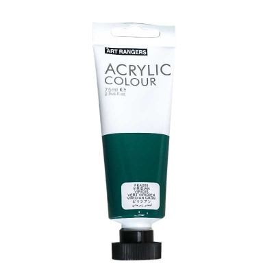 Tube Acrylique 75ml Vert Viridien ART RANGERS