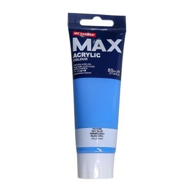 Tube Acrylique 80ml Bleu Ciel ART RANGERS MAX