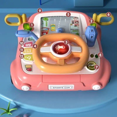 Baby Racing Car Game Driving Simulator