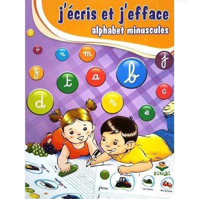 J'écris Et J'efface : Alphabet Minuscules