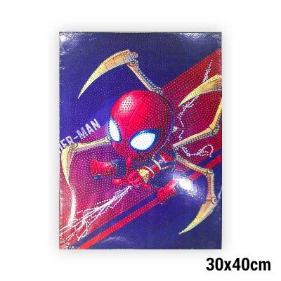 💎Tableau peinture En Diamant 💎, (Super Mario🍄DBZ⚡Spider-Man🕷️) , Broderie Kit Complet perles 30x40