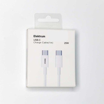 Câble USB-C 25W (1m) Elektrum