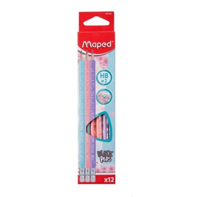 Crayon Noir HB Pastel EMBOUT Gomme