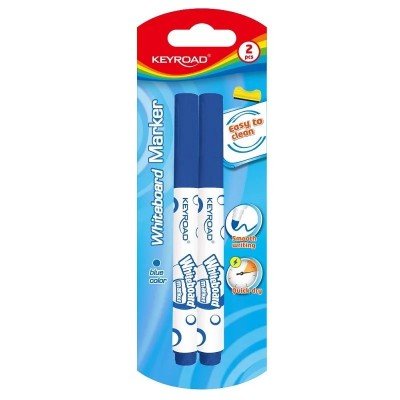 BLISTER 2 STYLOS ARDOISE BLEU