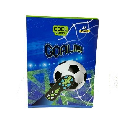 Cahier Cool school - 48 pages - Sweetheart - Minecraft - Police - Foot - Tinker - Butterfly