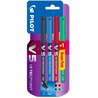 Librairie Oxford City STYLO 3+1 V5 HI-TEC  PILOT Accueil tunisie