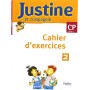 Librairie Oxford City JUSTINE ET CAMPAGNIE CP2 CAHIER D'EXCERCICE Accueil tunisie