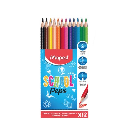 Librairie Oxford City Poch de 12 crayons de couleur Accueil tunisie