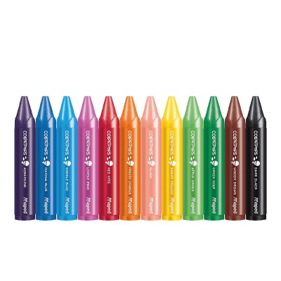 Crayon de couleur 18cm Pastel x12 MA PLUME ECO : le lot de 12 crayons de  couleur à Prix Carrefour