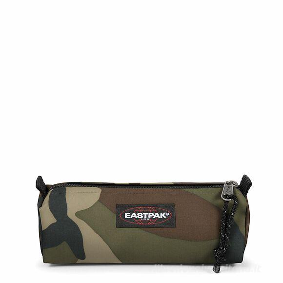 Trousse Eastpak 181 en polyester motif camouflage vert marron noir