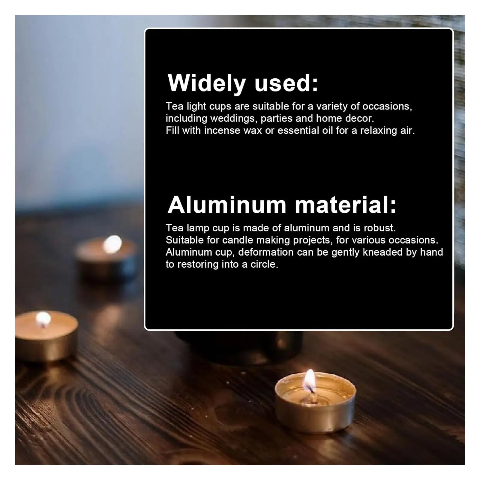 Lot de 10 Coupelles Aluminium + 10 Mèches | Accessoire Bougie Chauffe - plat 🕯️ - Librairie Oxford City