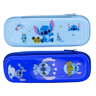Trousse Rigide Stitch – Bleu Ciel ou Bleu Foncé - Librairie Oxford City
