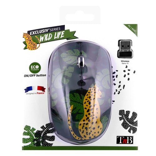 Souris sans fil EXCLUSIV WILD LIFE T'nB - Librairie Oxford City