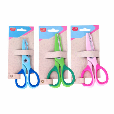 Cool School - Ciseaux Zigzag Ergonomiques pour Enfants - Librairie Oxford City