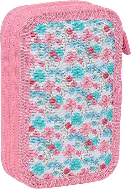 Trousse Plate Moos 28 Pièces — Rose, Bleu & Blanc