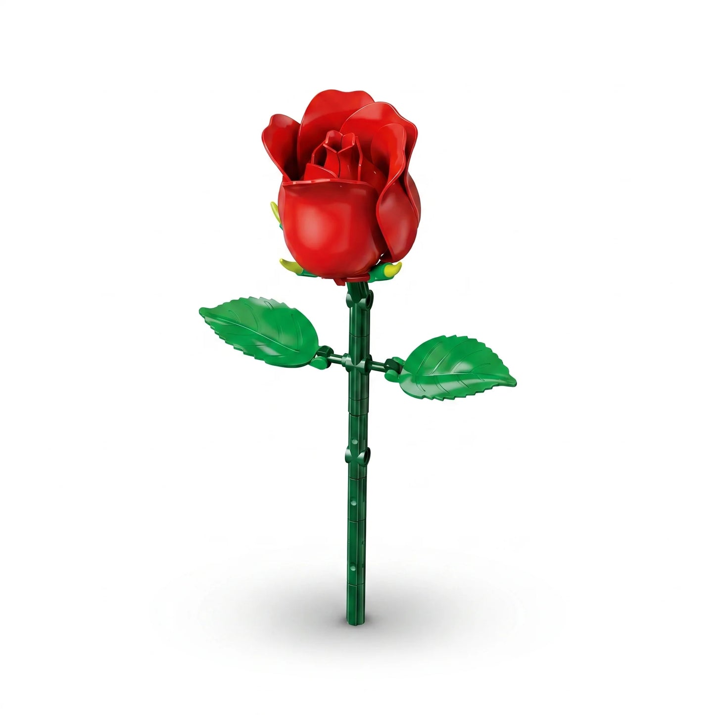 Rose Rouge en Briques – Flowers Building Block Great Friend - Librairie Oxford City
