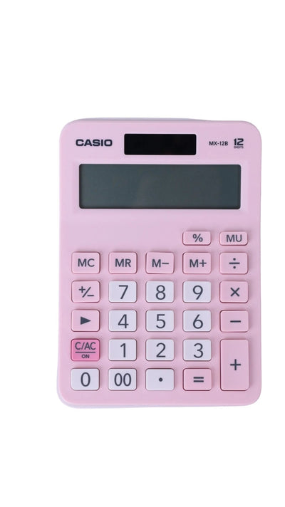 Calculatrice de Bureau Casio MX - 12B - 12 Chiffres - Librairie Oxford City