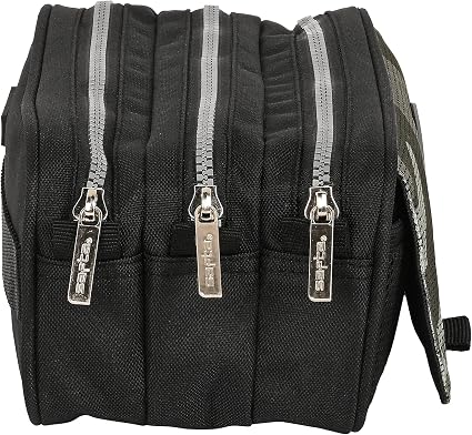 Trousse Safta 3 Compartiments Stone — Motif Camouflage
