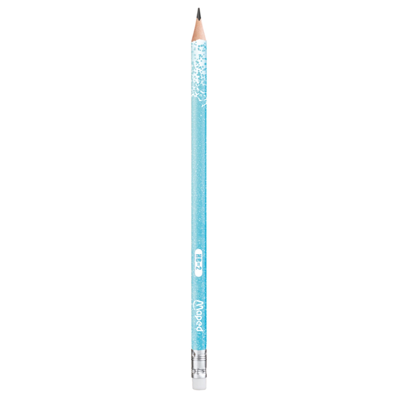 MAPED GRAPHITE PENCILS GLITTER DECO HB - Librairie Oxford City