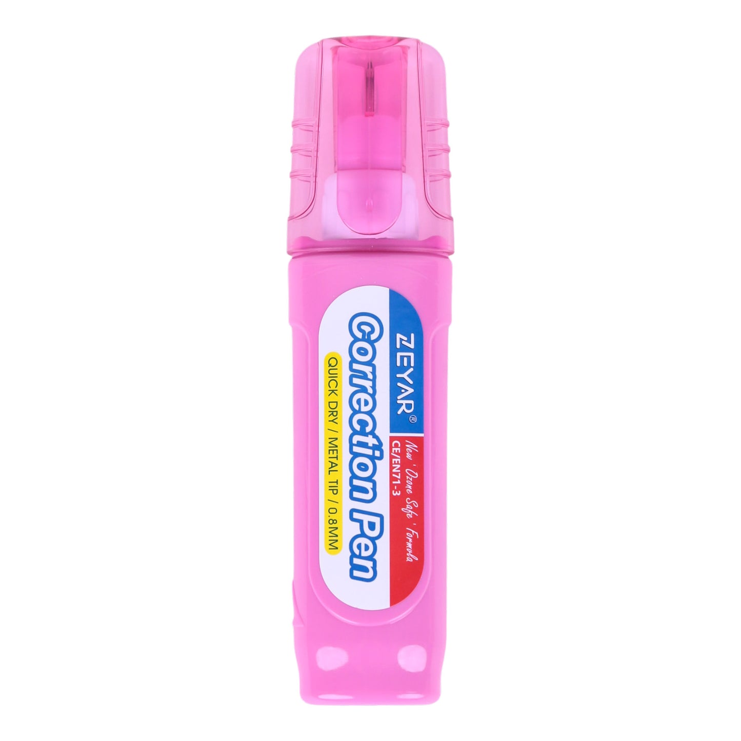 ZEYAR - Correcteur Stylo 12ml à Pointe Métallique 0.8mm - Librairie Oxford City