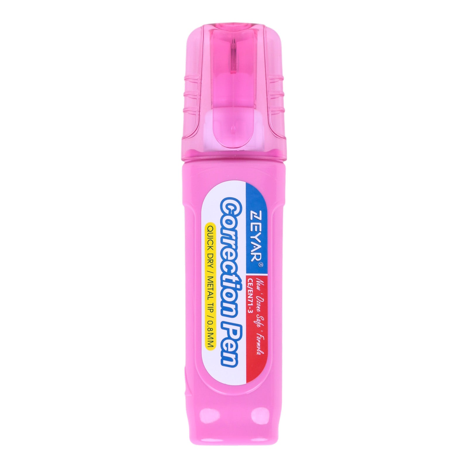 ZEYAR - Correcteur Stylo 12ml à Pointe Métallique 0.8mm - Librairie Oxford City