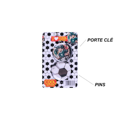Set Porte Clé et Pin Personalisé - Librairie Oxford City