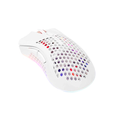 Souris gaming sans fil LIONEL, blanche, 10 000 dpi - Librairie Oxford City