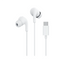 Xiaomi Type-C Earphones blancs avec connecteur USB-C et embouts intra-auriculaires