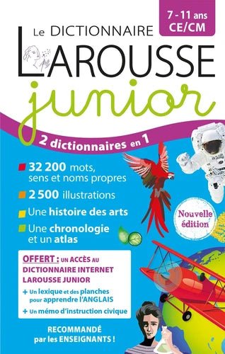 Le dictionnaire Larousse junior CE/CM - Librairie Oxford City