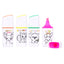Cool School - Lot de 4 Surligneurs Mini Fluo Design Animal - Librairie Oxford City