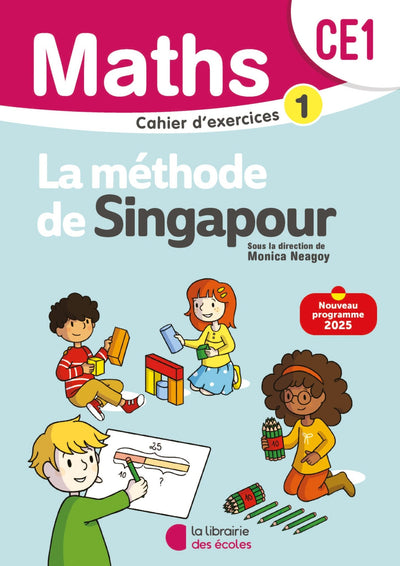 Méthode de Singapour - Cahier d'exercices CE1 (Nouveau programme 2025) - Librairie Oxford City