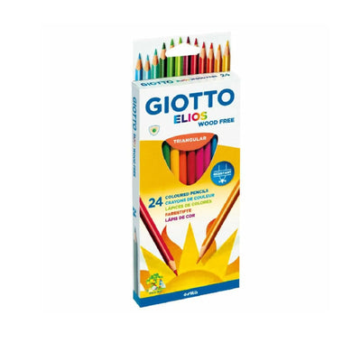 12 CRAYON COULEUR GIOTTO ELIOS - Librairie Oxford City