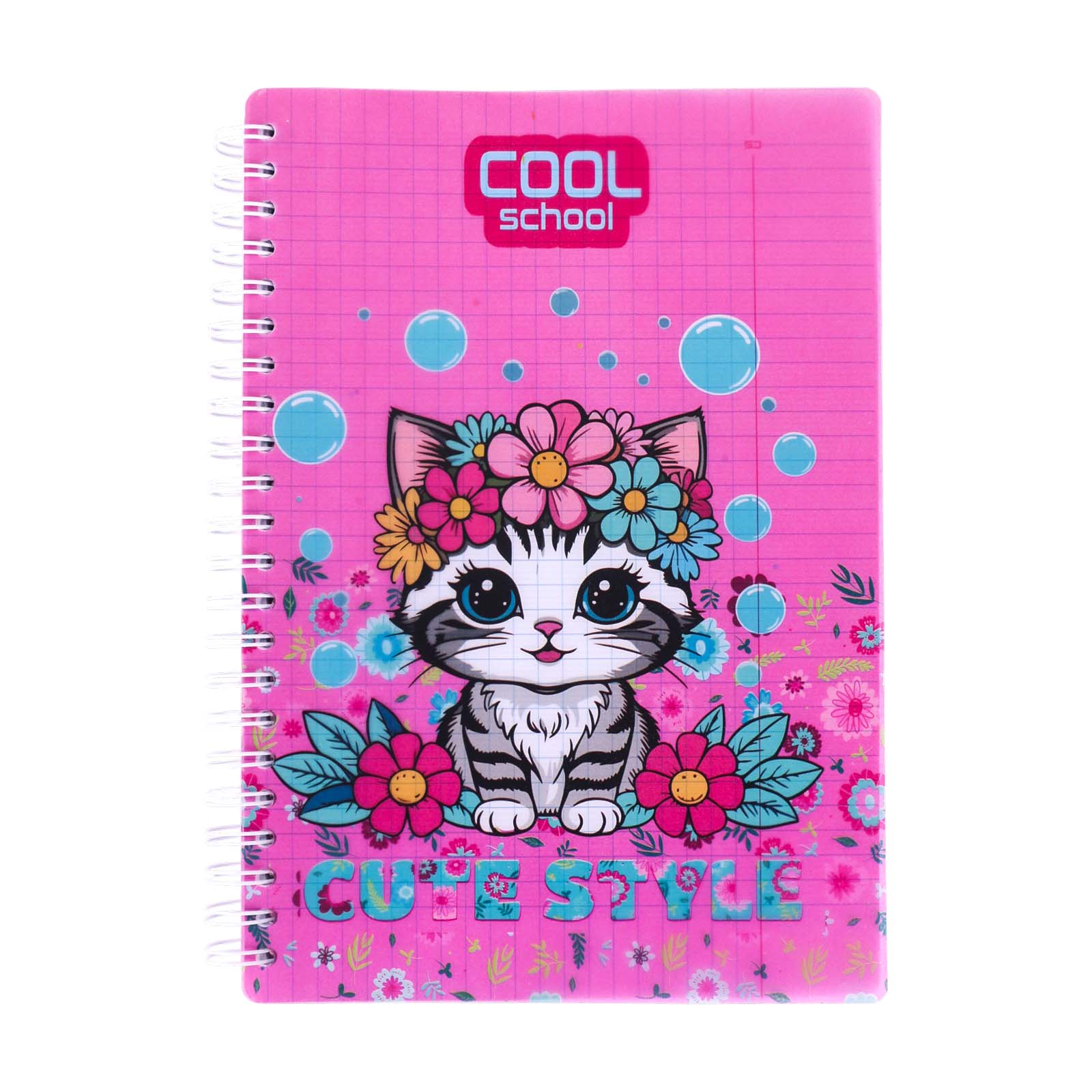 Cool School - Cahier TP Spirale 288 Pages Grand Format - Librairie Oxford City