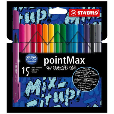 15 stylos - feutres STABILO pointMax by Snooze One - Librairie Oxford City