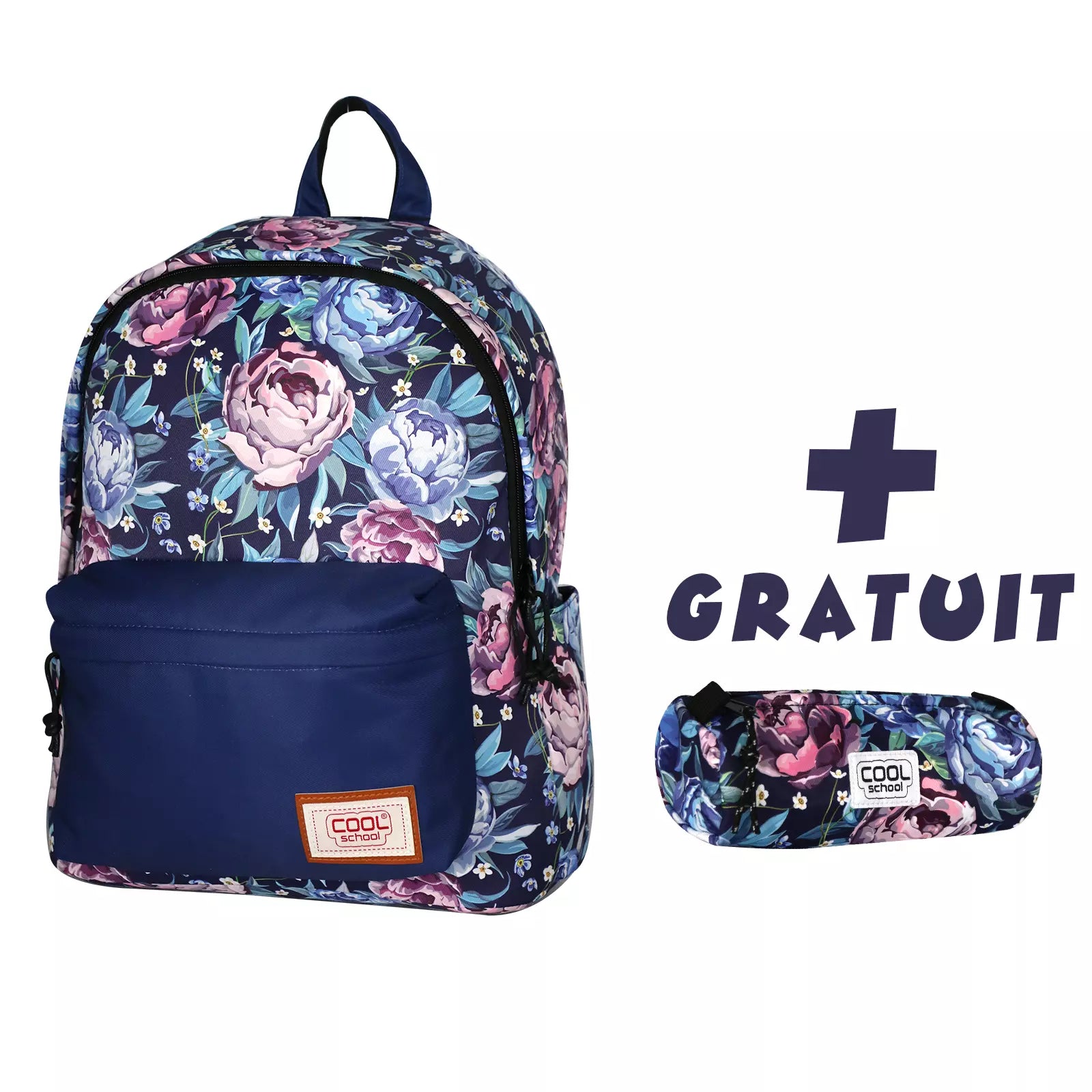 🎒 Sac à dos Urban Cool School + Trousse Offerte – Élégant, Confortable et Pratique - Librairie Oxford City