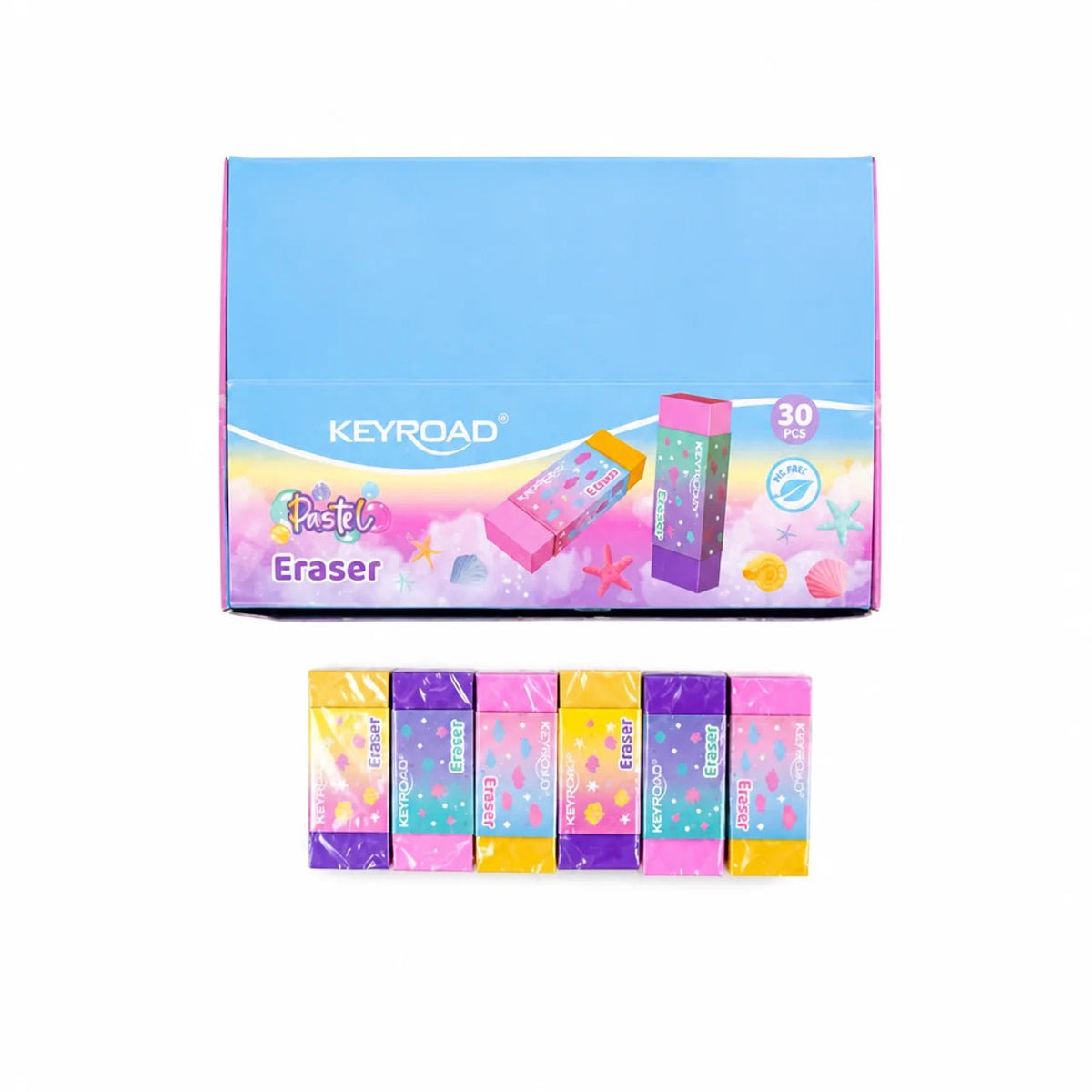 Keyroad - Gomme Pastel Sans PVC KR972540 - Librairie Oxford City